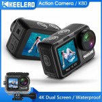 Keelead Action Camera K80 4K Dual